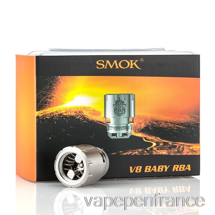 Smok Tfv8 Baby Coils De Remplacement V8 Baby Rba Kit (pack De 1) Stylo Vape
